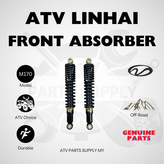 ATV Linhai M170 | Original Front Absorber Set | Hole to Hole 34CM | Original Linhai Parts | 150CC | 200CC