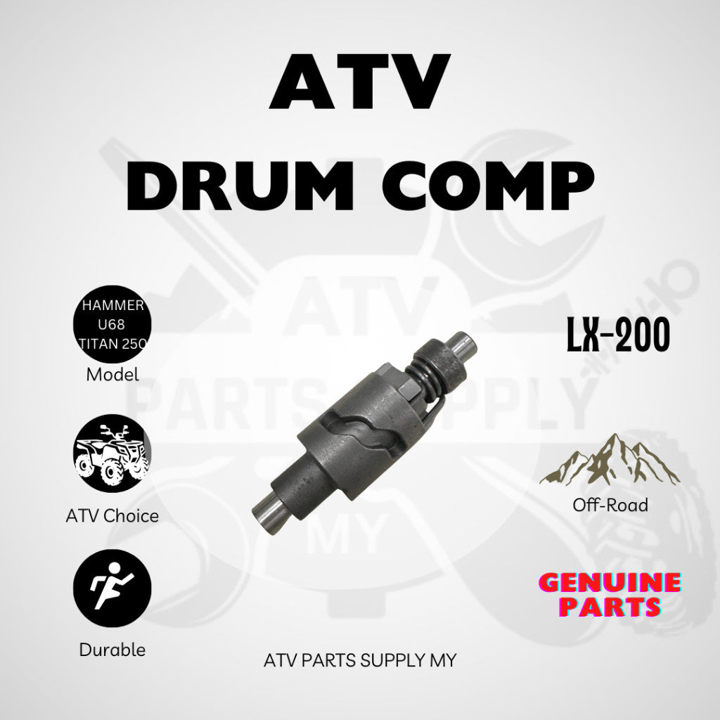 ATV Mikilon Hammer Pro U68 | Titan 250 | Drum Comp Gear Shift | Drum Shaft | Original LX Parts