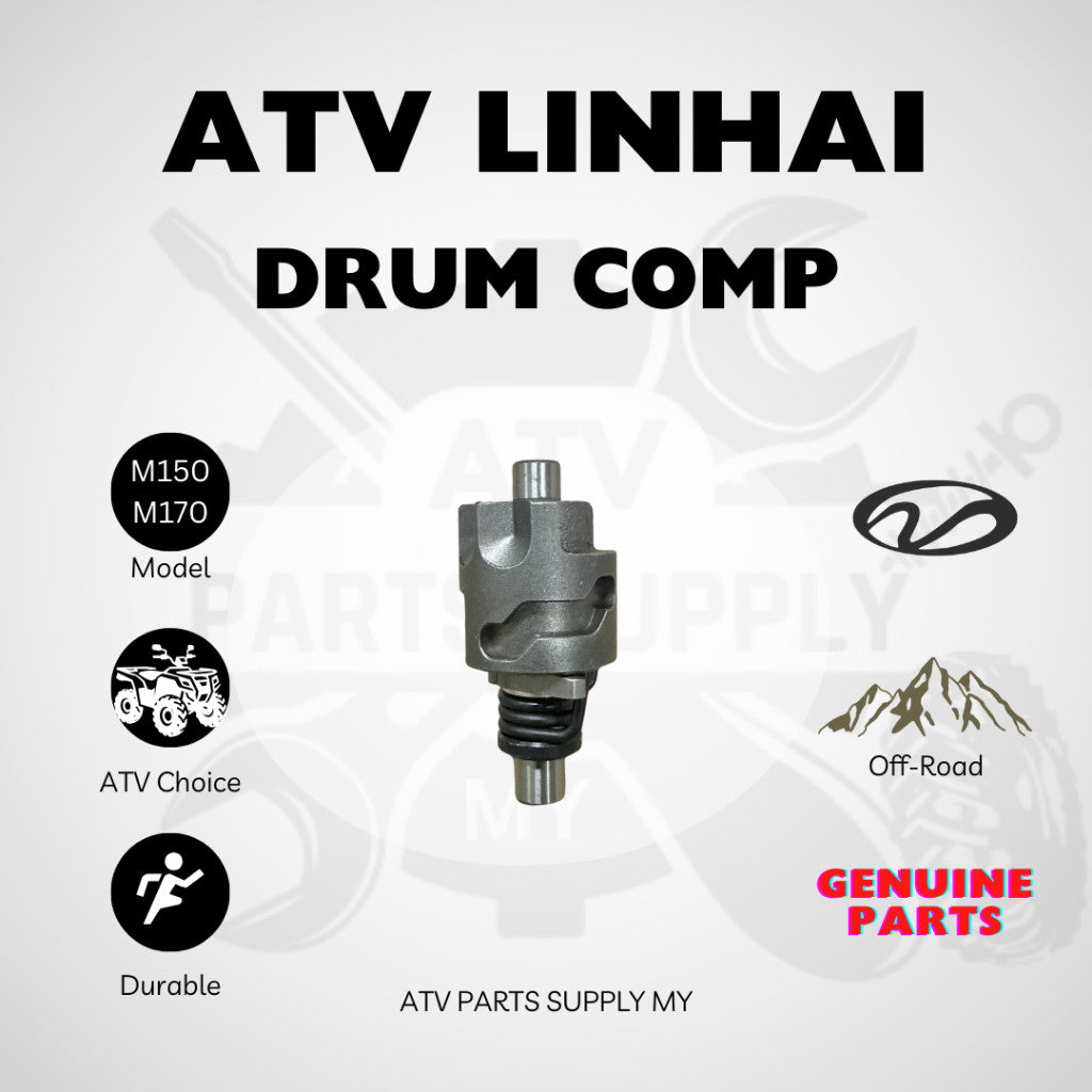 ATV Linhai M150 | M170 | Tamburo freno | Albero cambio | Ricambi Originali Linhai | 150CC | 200CC