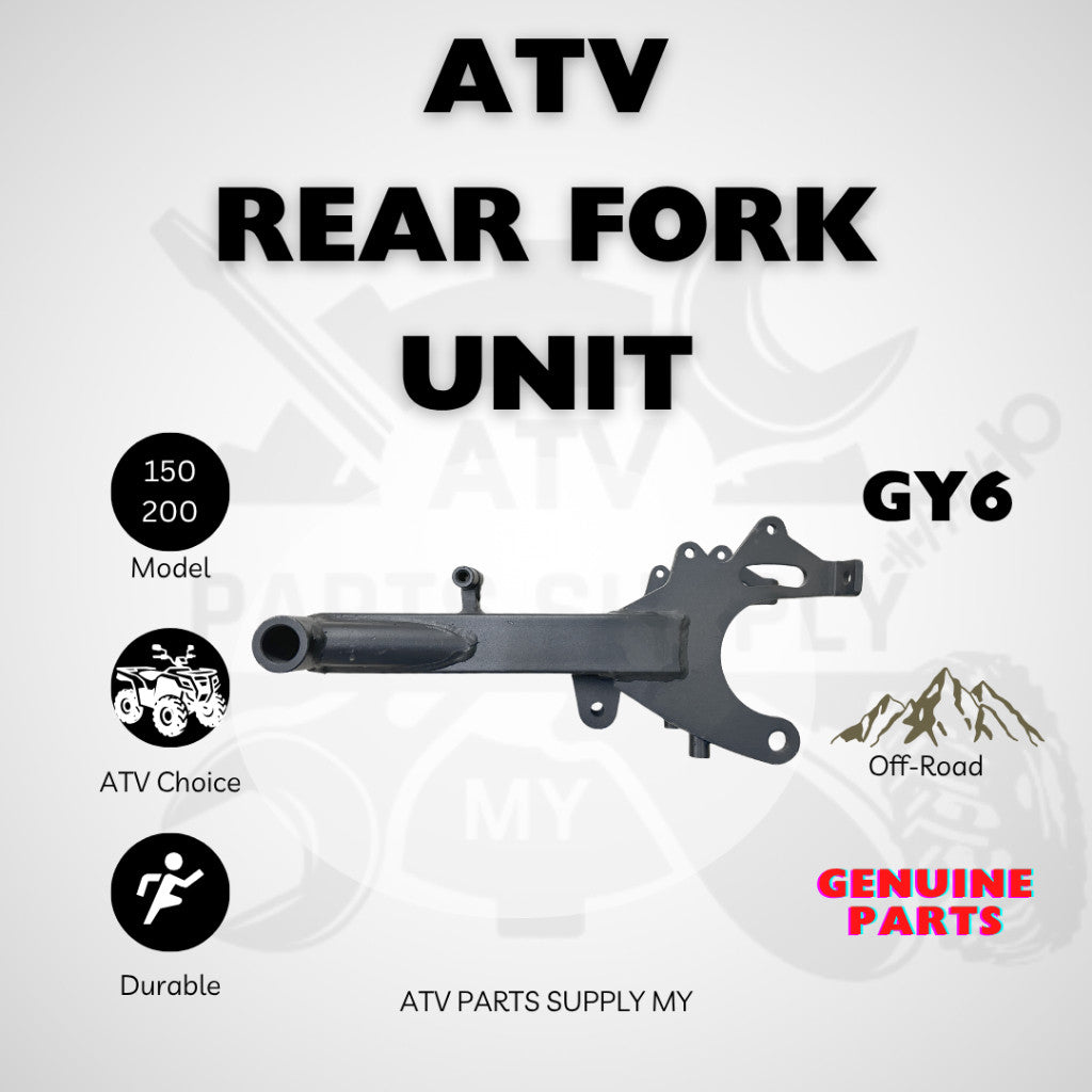 ATV GY6 200CC | Rear Fork Unit | with Chain Protector | Original VTT Parts