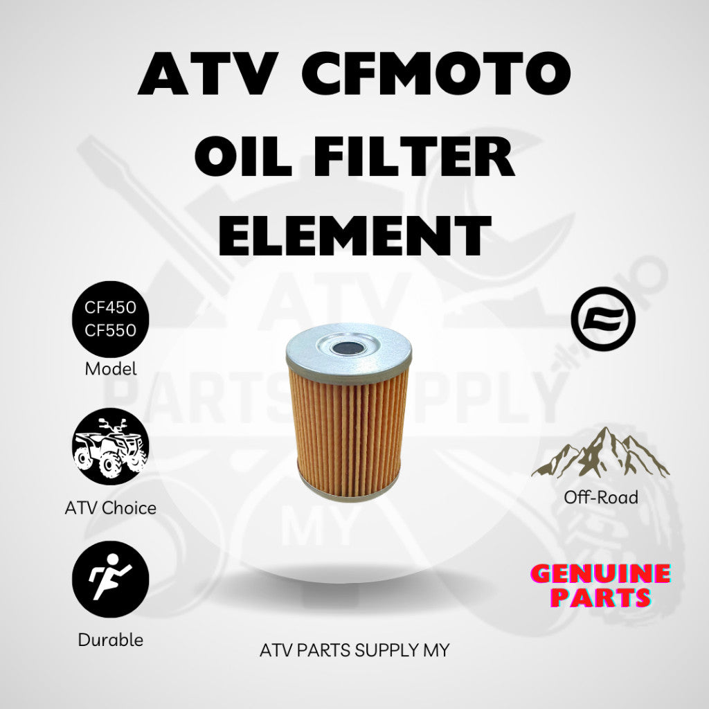 ATV CFMOTO Oil Filter Element | 0800-01300-0004 | Original CFMoto Parts | CF450 | CF550 | CF625