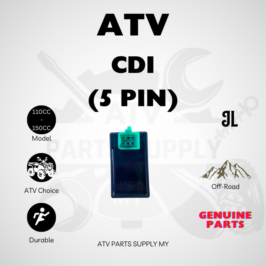 ATV CDI | 5 Pin | GY6 | LEM | 110CC | 125CC | 150CC | Original JL Parts