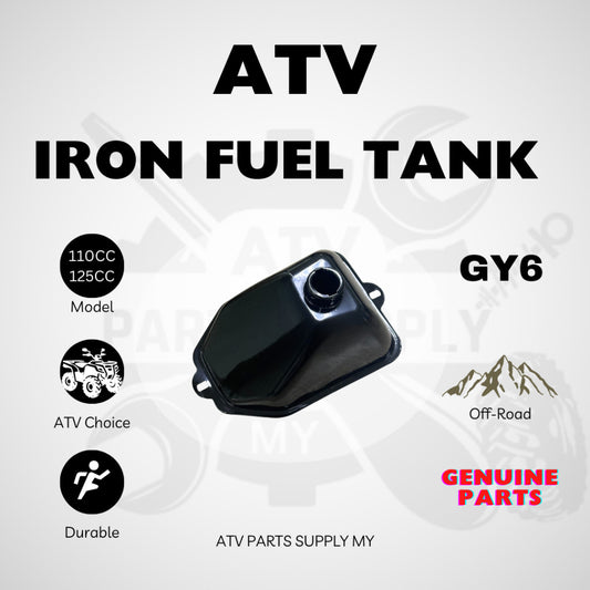 ATV Iron Fuel Tank for GY6 | Small Bull | 110CC |125CC | Tangki Minyak