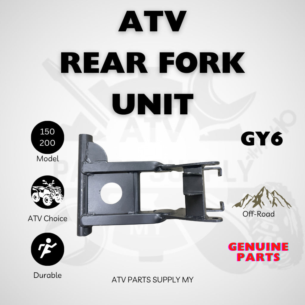 ATV GY6 200CC | Rear Fork Unit | with Chain Protector | Original VTT Parts