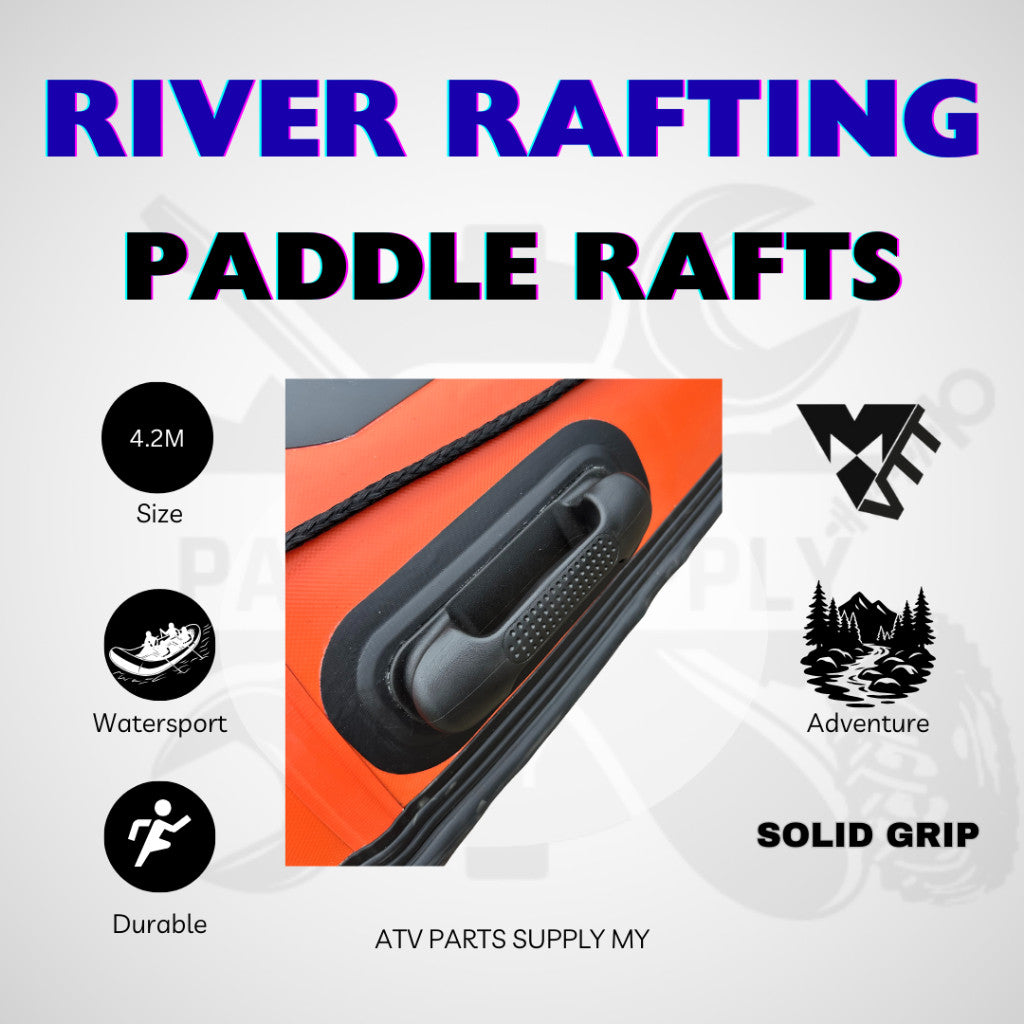 River Rafting Specialist | Paddle Raft | Heavy Duty for Extreme Watersport | 9 Pax | Water Rafting Boat | Customize
