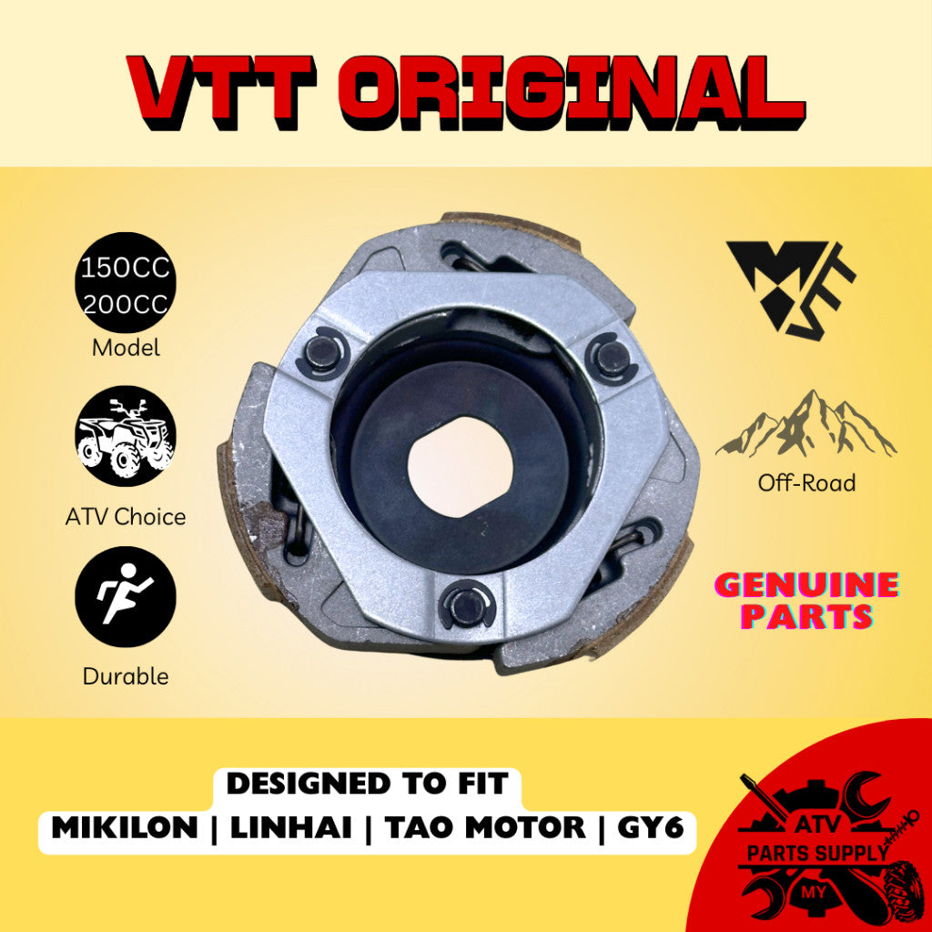 ATV Mikilon | Linhai | GY6 | Blocchetto frizione ruota condotta | Blocchetto puleggia frizione | Pattino puleggia | 150CC | 200CC | Alta qualità