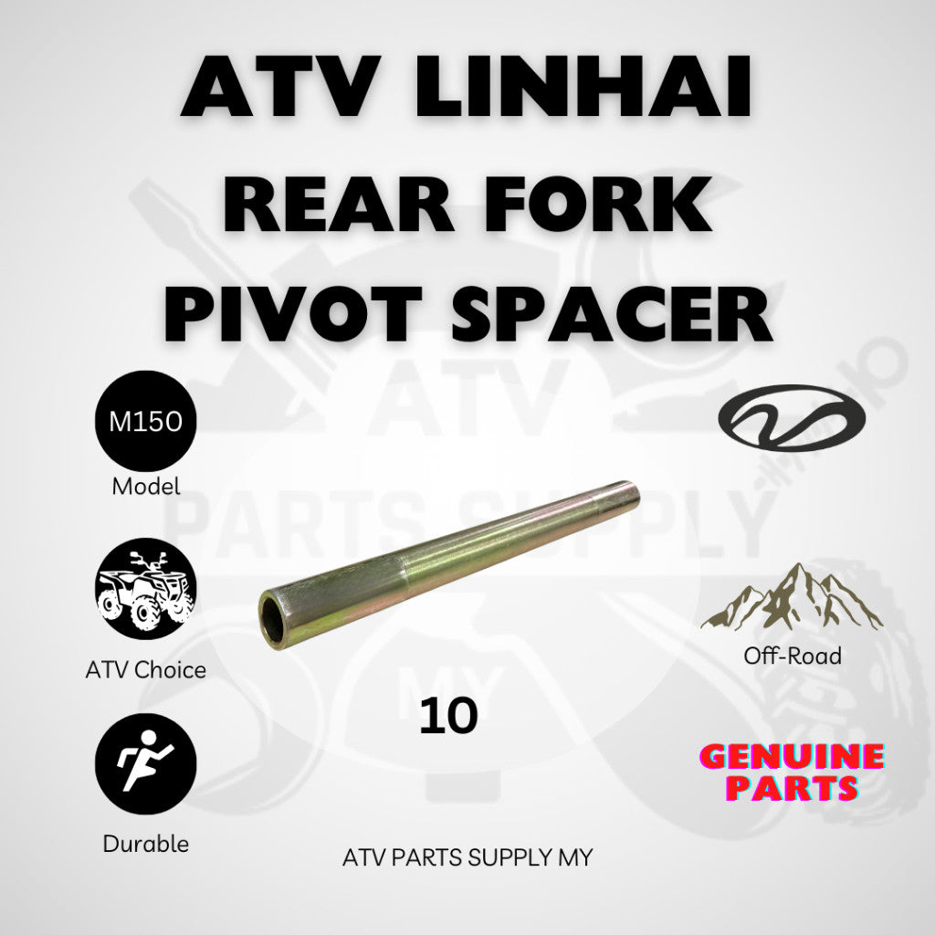ATV Linhai M150 | ชุดบุชอาร์มสวิงอาร์มหลัง | ยางกันฝุ่น | ตัวเรือนครอบ | สเปเซอร์ | อะไหล่แท้ Linhai