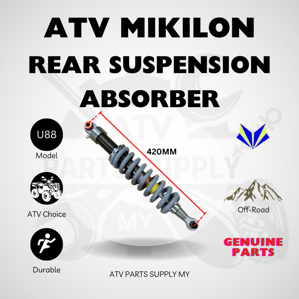 ATV Mikilon Hammer U88 | Rear Suspension Absorber | 420MM | Original Mikilon Parts | Hammer Pro 200L