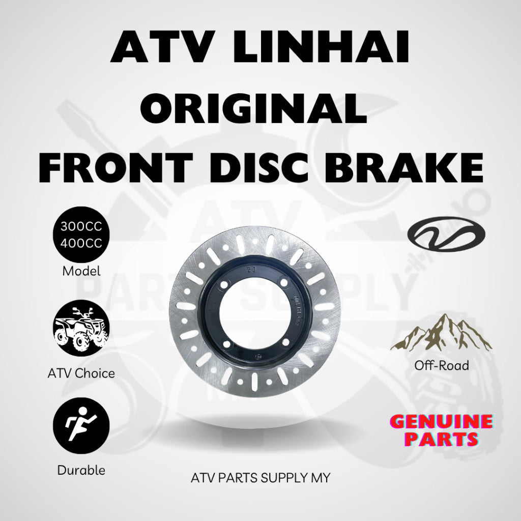 ATV Linhai 300CC | 400CC | Freno a disco anteriore originale | Rotore | Ricambi originali Linhai
