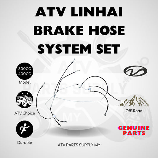 ATV Linhai 400CC | 300CC | Brake Hose System Set | Original Linhai Parts