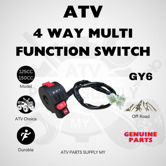 ATV 4 Way Function Multi Switch | Original Parts | GY6 150CC | 200CC