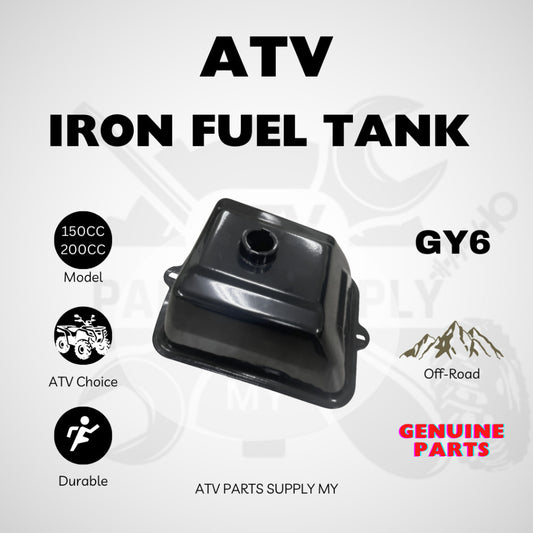 ATV Iron Fuel Tank for GY6 | Big Bull 200cc | Tangki Minyak | Ready Stock