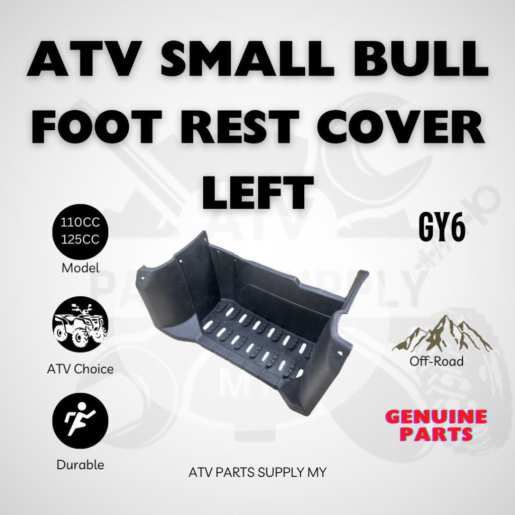 ATV GY6 Small Bull | Foot Rest Cover | Foot Pedal | 110CC | 125CC