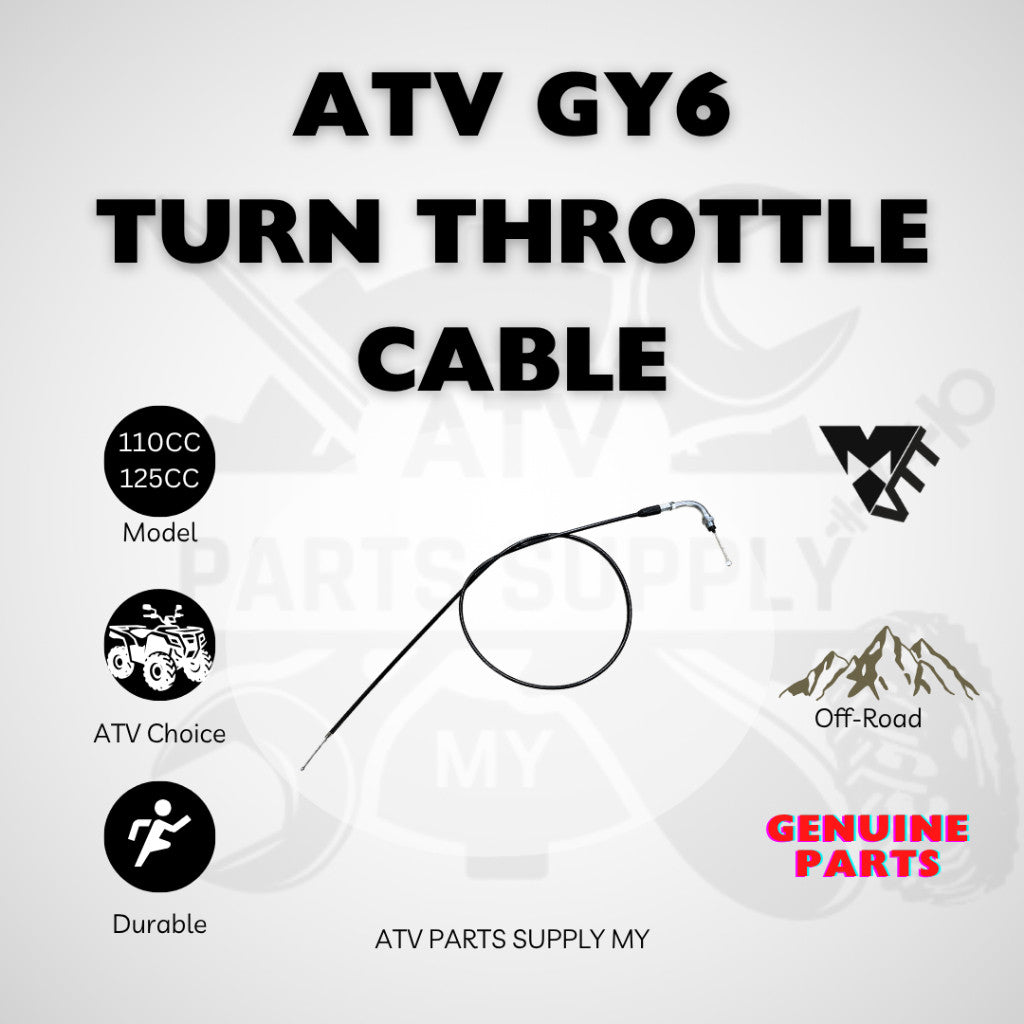 สายคันเร่ง ATV แบบบิด | พูลัส | GY6 | บิ๊กบูล | สมอลบูล | 125CC | 200CC | อะไหล่ VTT แท้ | อะไหล่คุณภาพ