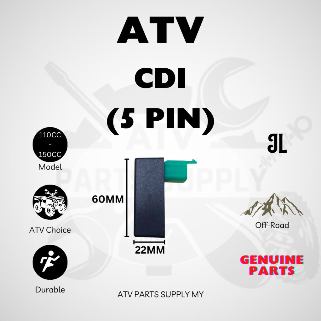 ATV CDI | 5 Pin | GY6 | LEM | 110CC | 125CC | 150CC | Original JL Parts