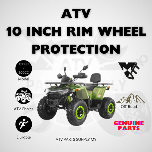 ATV 10 Inch Metal Rim Wheel Protection | Rims Chrome | Rims Cover