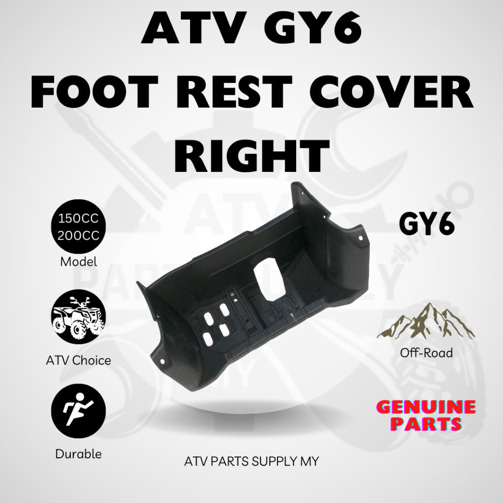 ATV GY6 Big Bull | Foot Rest Cover | 150CC | 200CC | Ready Stock
