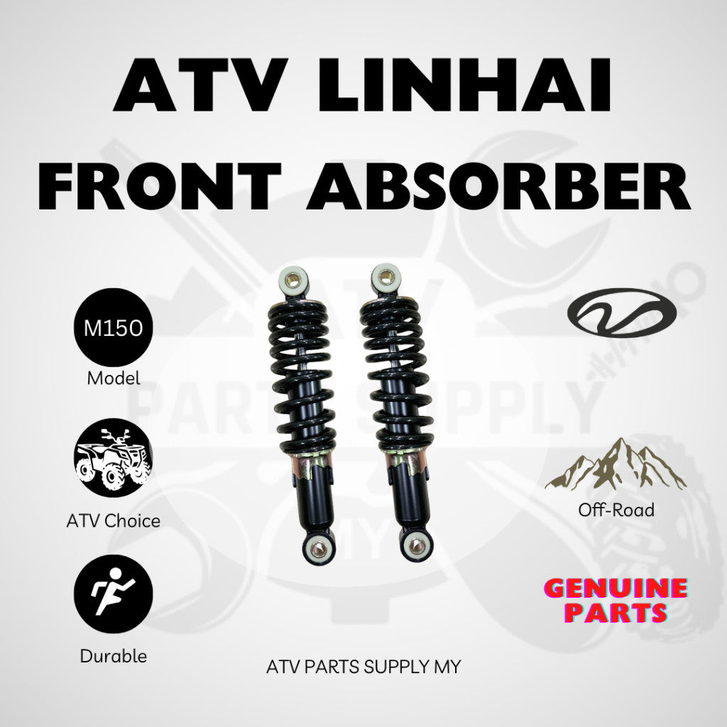 ATV Linhai M150 Front Absorber Set | Hole to Hole 24CM | Original Linhai Parts