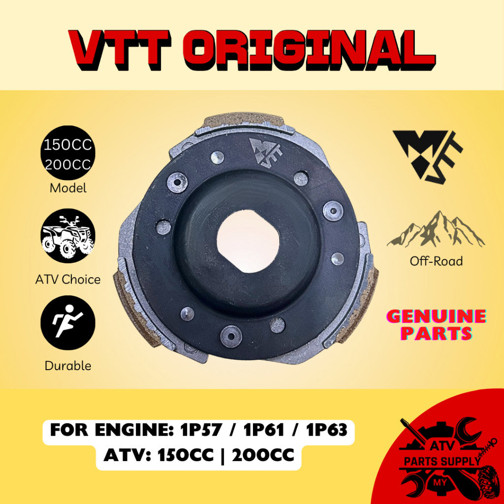 ATV Mikilon | Linhai | GY6 | Blocchetto frizione ruota condotta | Blocchetto puleggia frizione | Pattino puleggia | 150CC | 200CC | Alta qualità