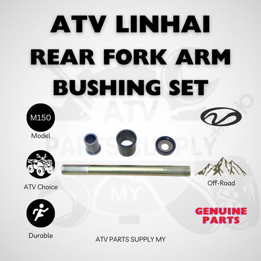 ATV Linhai M150 | Rear Fork Arm Bushing Set | Dust Cover | Cradle Case | Spacer | Original Linhai Parts