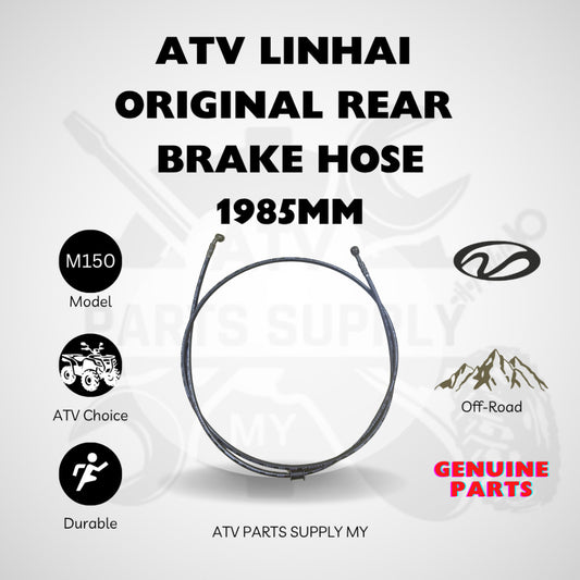 ATV Linhai M150 | 200CC | Original Rear Brake Hose | 1985MM | Original Linhai Parts