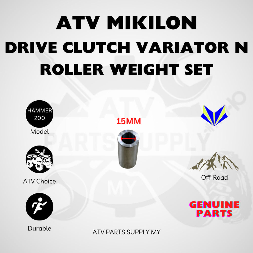 ATV Original Mikilon Hammer U38 คลัตช์ขับเคลื่อนแบบปรับได้ | ชุดล้อพูลเลย์ | ชุดล้อขับเคลื่อนด้านหน้า