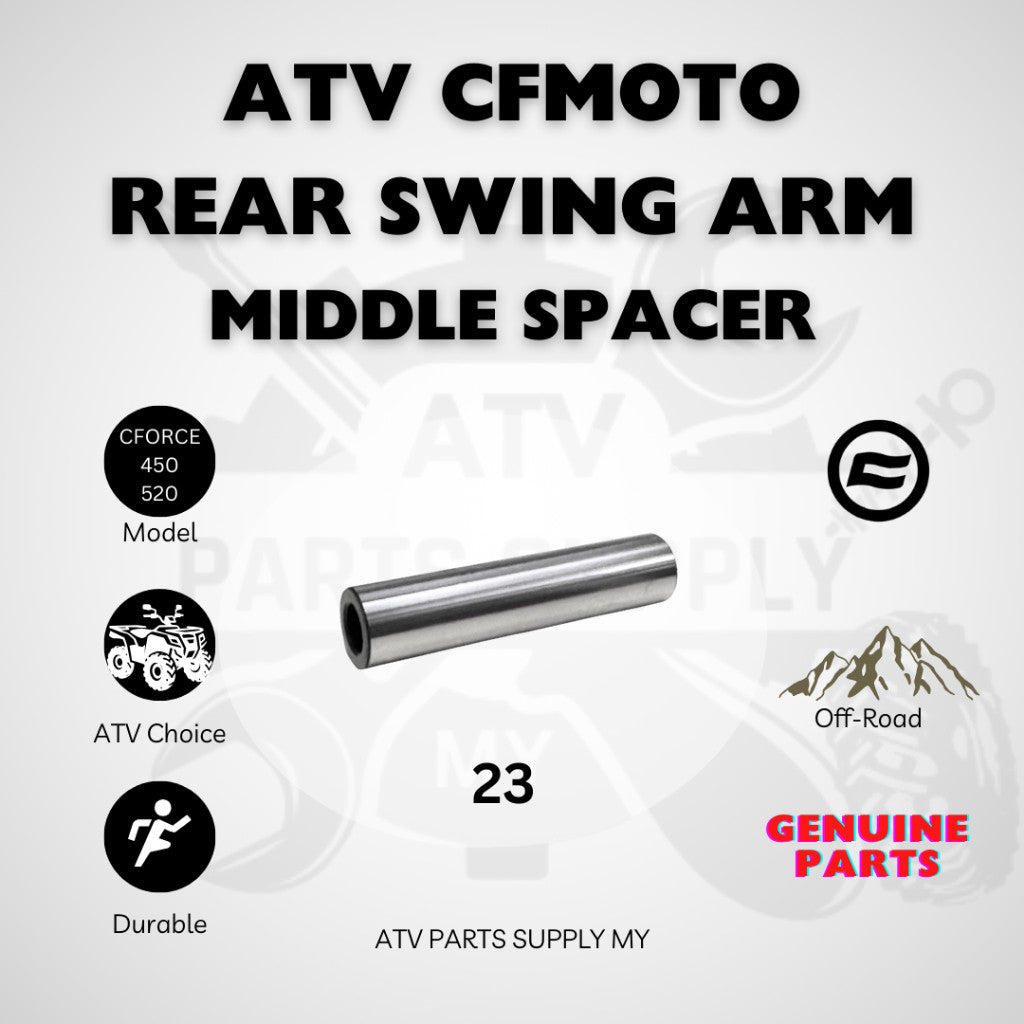 ATV CFMOTO CFORCE 450 | 520 | Rear Suspension Bushing Set | Buffering Collar | Spacer | Dust Cover | Bushing | CF MOTO