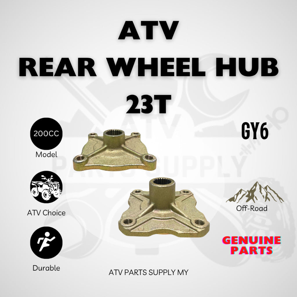 ATV 23T Rear Wheel Connector / Rear Wheel Hub / Hab Roda Belakang / Wheel Connecting for ATV GY6 150cc / 200cc