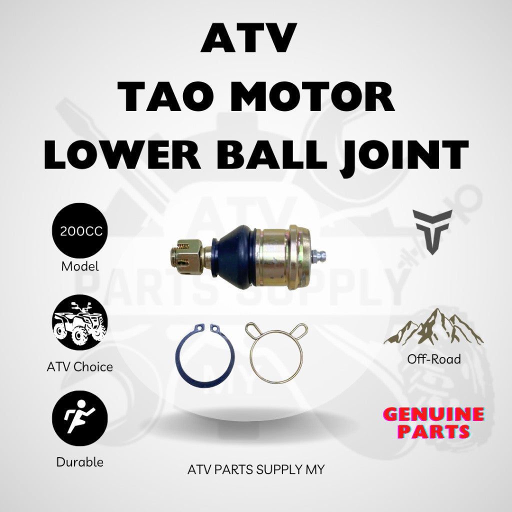 ATV Tao Motor Lower Ball Joint M12 | 78MM | Tie Rod Head | Original Tao Motor Parts