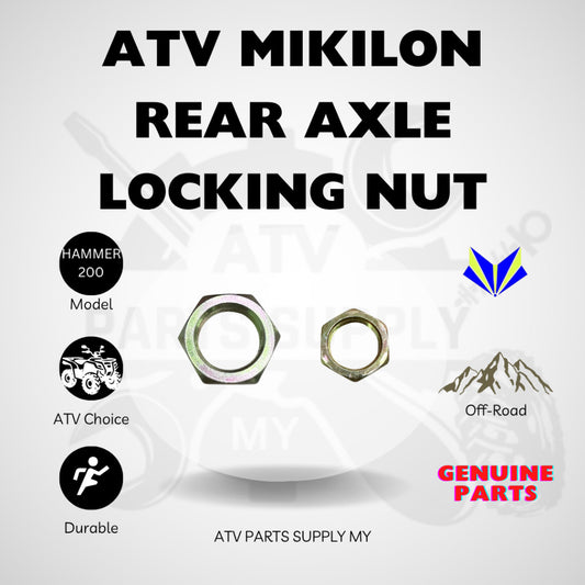 ATV Mikilon Hammer 200 | U38 | Rear Axle Nut | Axle Locking Nut | M27 | M33