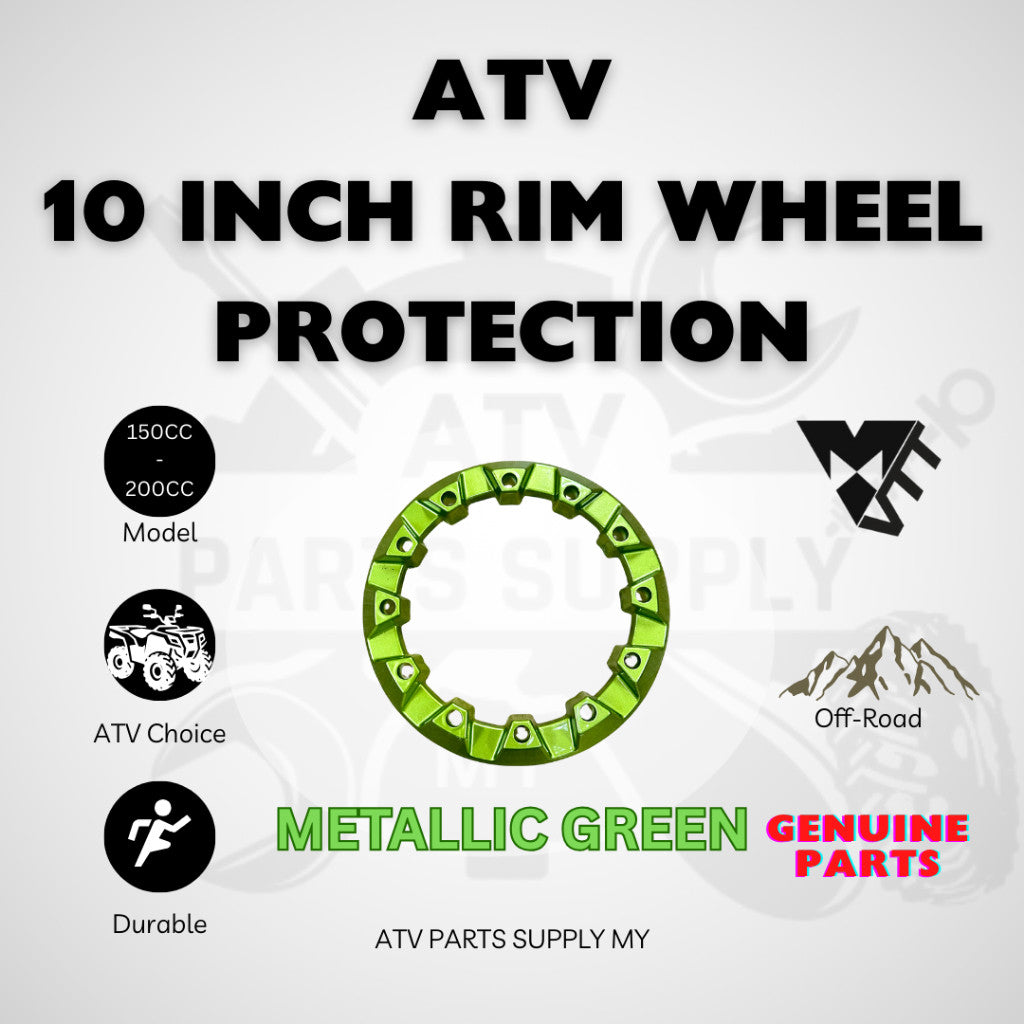 ATV 10 Inch Metal Rim Wheel Protection | Rims Chrome | Rims Cover