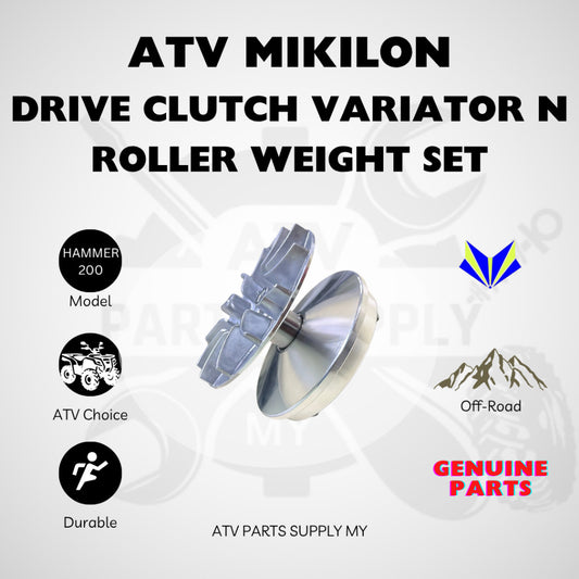 ATV Original Mikilon Hammer U38 คลัตช์ขับเคลื่อนแบบปรับได้ | ชุดล้อพูลเลย์ | ชุดล้อขับเคลื่อนด้านหน้า