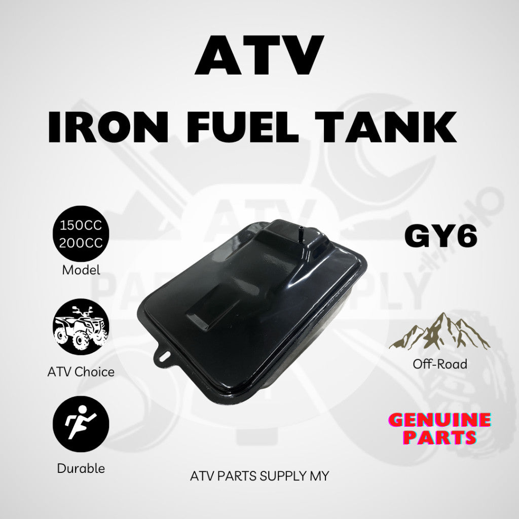 ATV Iron Fuel Tank for GY6 | Big Bull 200cc | Tangki Minyak | Ready Stock