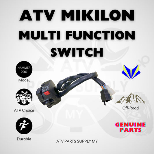 ATV Mikilon Hammer 200 | Multi Function Switch | Control Switcher | Original Mikilon Parts