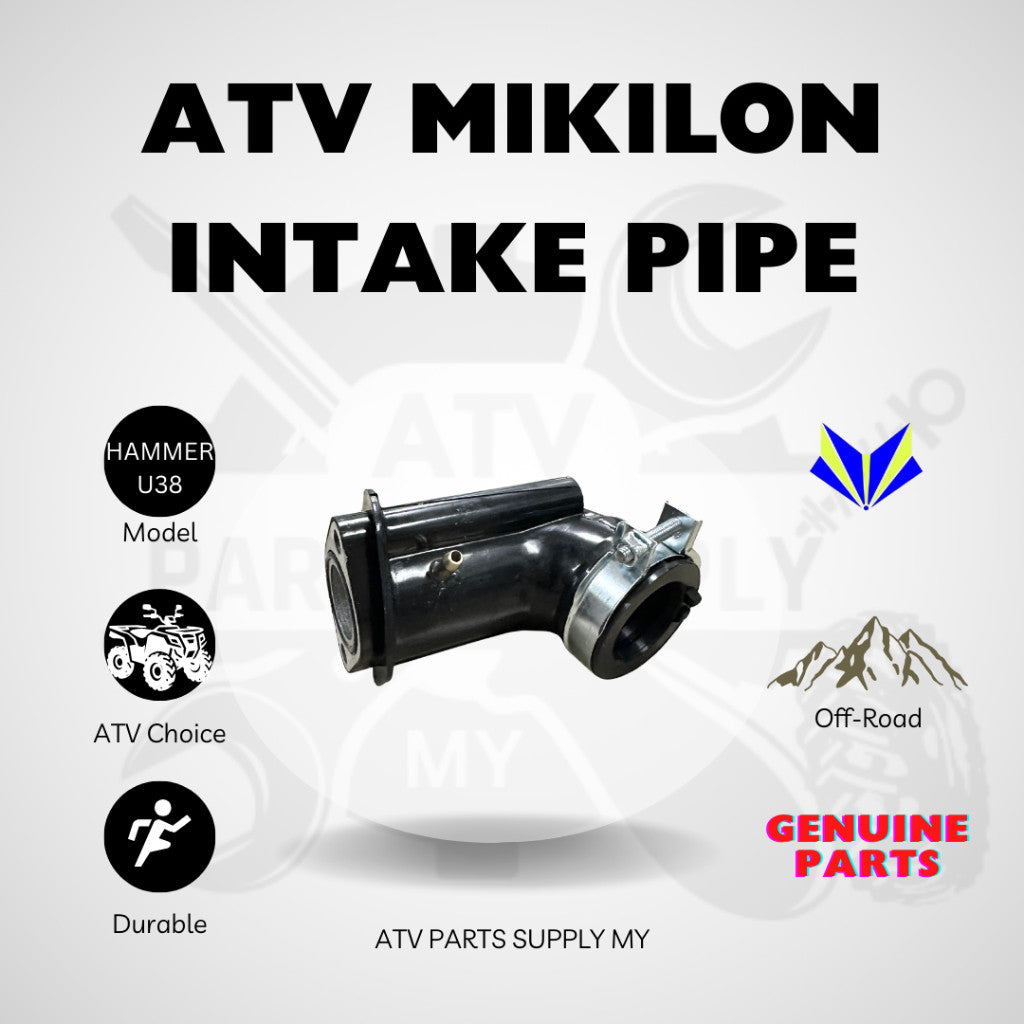 ATV Mikilon Hammer 200 | U38 | Intake Pipe | Intake Tube | Intake Manifold | Insulator | Original Mikilon Parts
