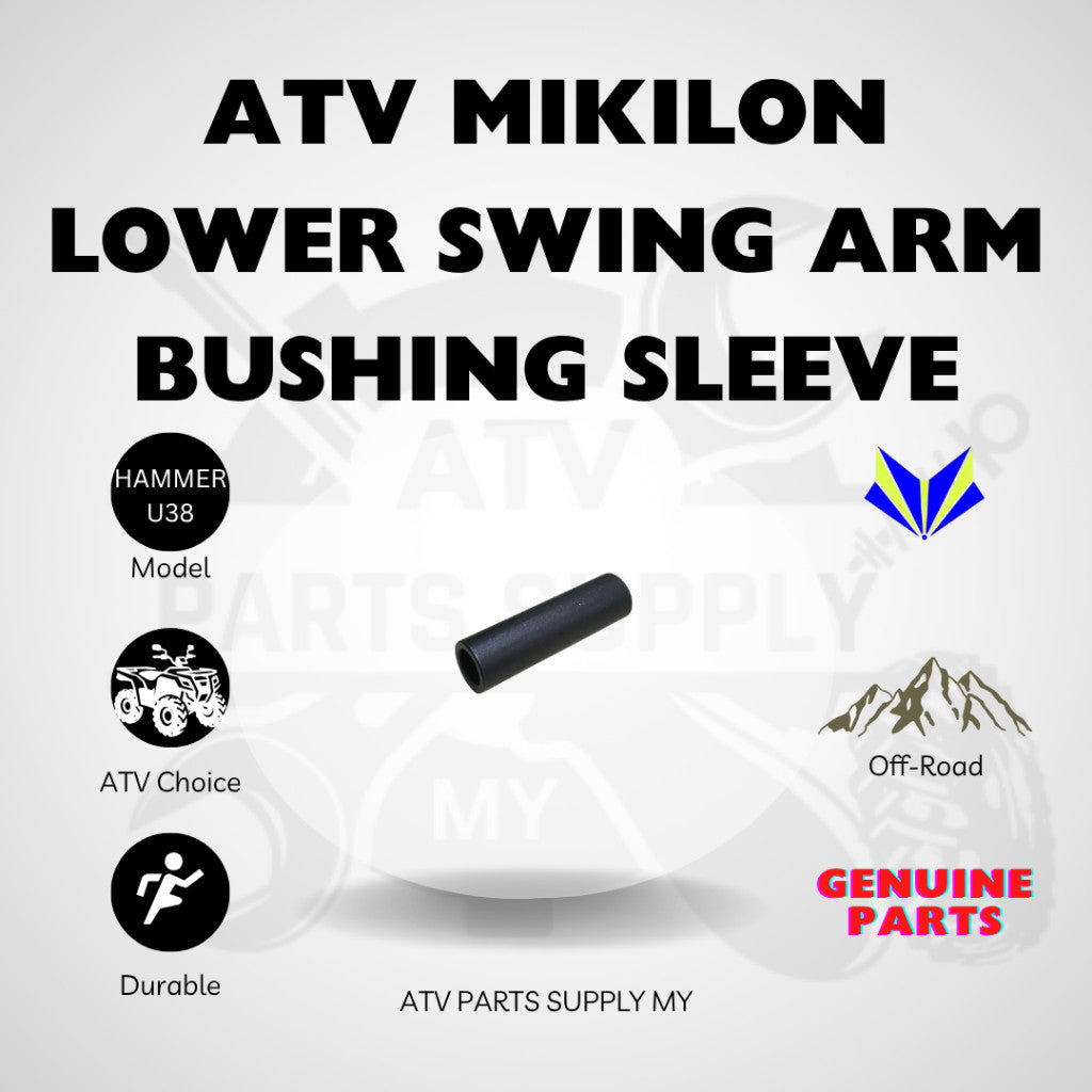 ATV Mikilon Hammer 200 | U38 | Swing Arm Bushing Set | Sleeve | Bush | Dust Cover | Original Mikilon Parts