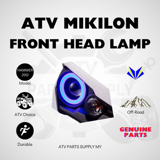 ATV Mikilon Hammer 200 U38 | Original Front Head Lamp Set | Front Head LED | Front Head Beam