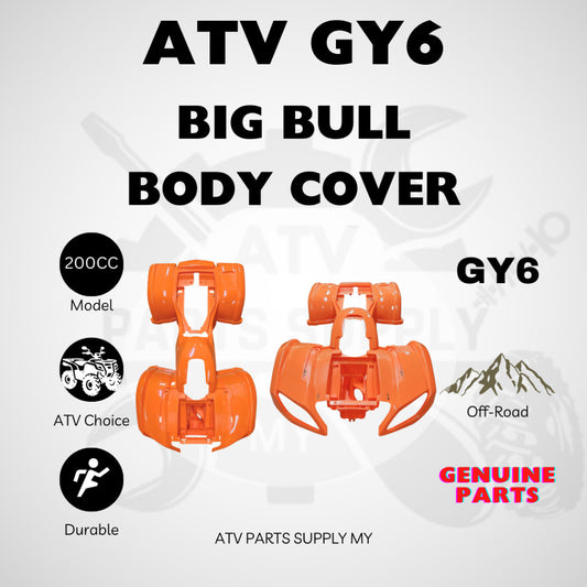 ATV GY6 Big Bull | Body Cover | 200CC | Ready Stock | Cover Set