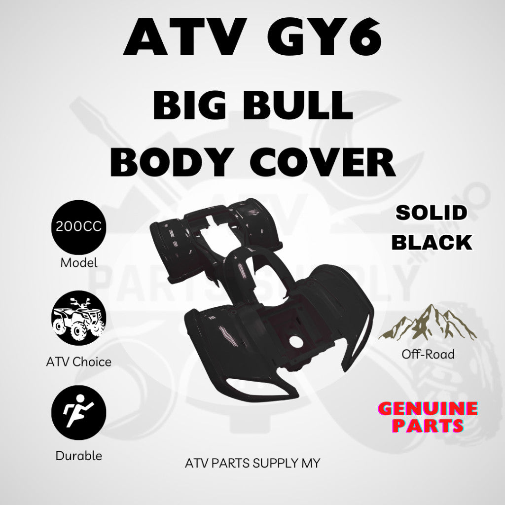 ATV GY6 Big Bull | Body Cover | 200CC | Ready Stock | Cover Set