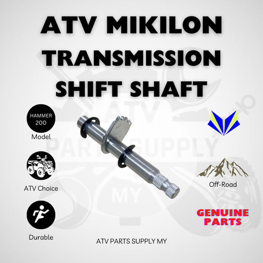 ATV Mikilon Hammer 200 | U38 | Transmission Shift Shaft | Shift Gear | Gear Box | Original Mikilon Parts