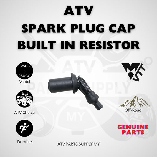ปลอกหัวเทียน ATV | ตัวต้านทานในตัว | Mikilon | Linhai | GY6 | Tao Motor | 125CC - 250CC