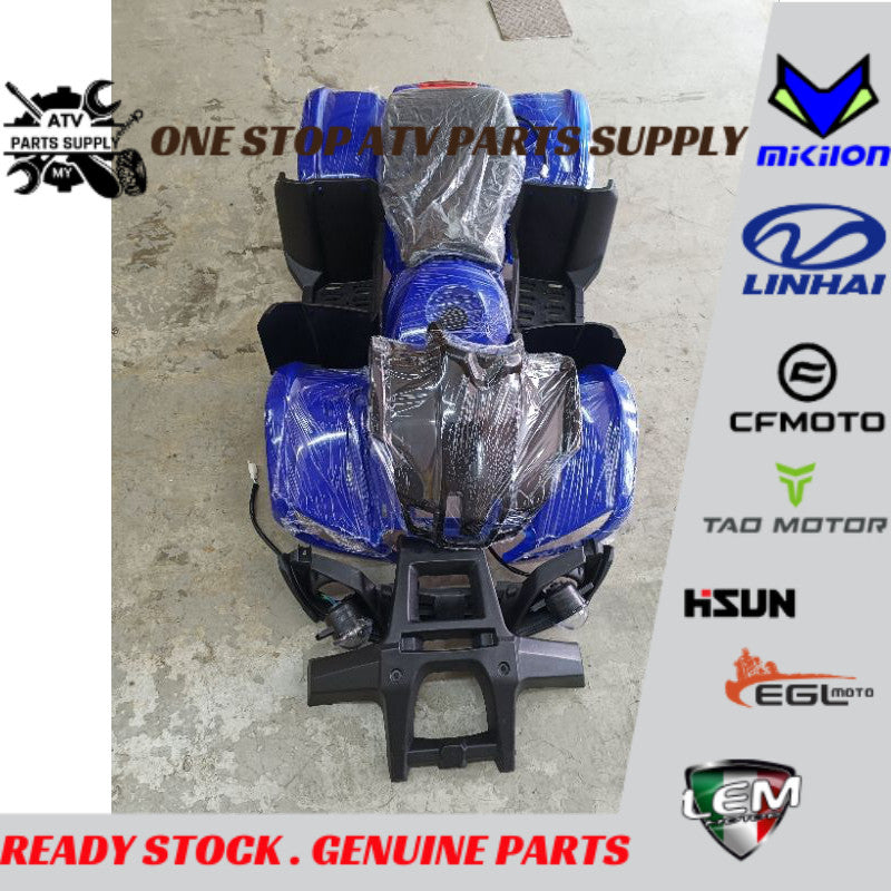 ATV GY6 Small Bull Full Body Cover Set | Seat Cushion | Head Lamp | 110cc | 125cc | 150cc