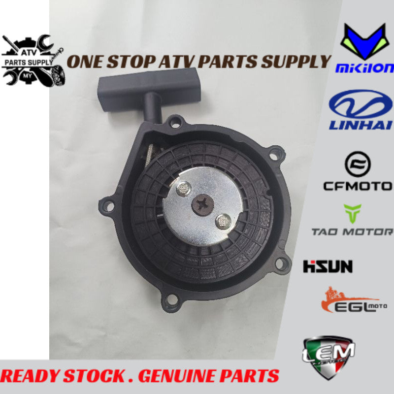 Avviamento a strappo per ATV | Kit avviamento motore per Mikilon | Linhai | GY6 | 150cc | 200cc | Avviamento a strappo